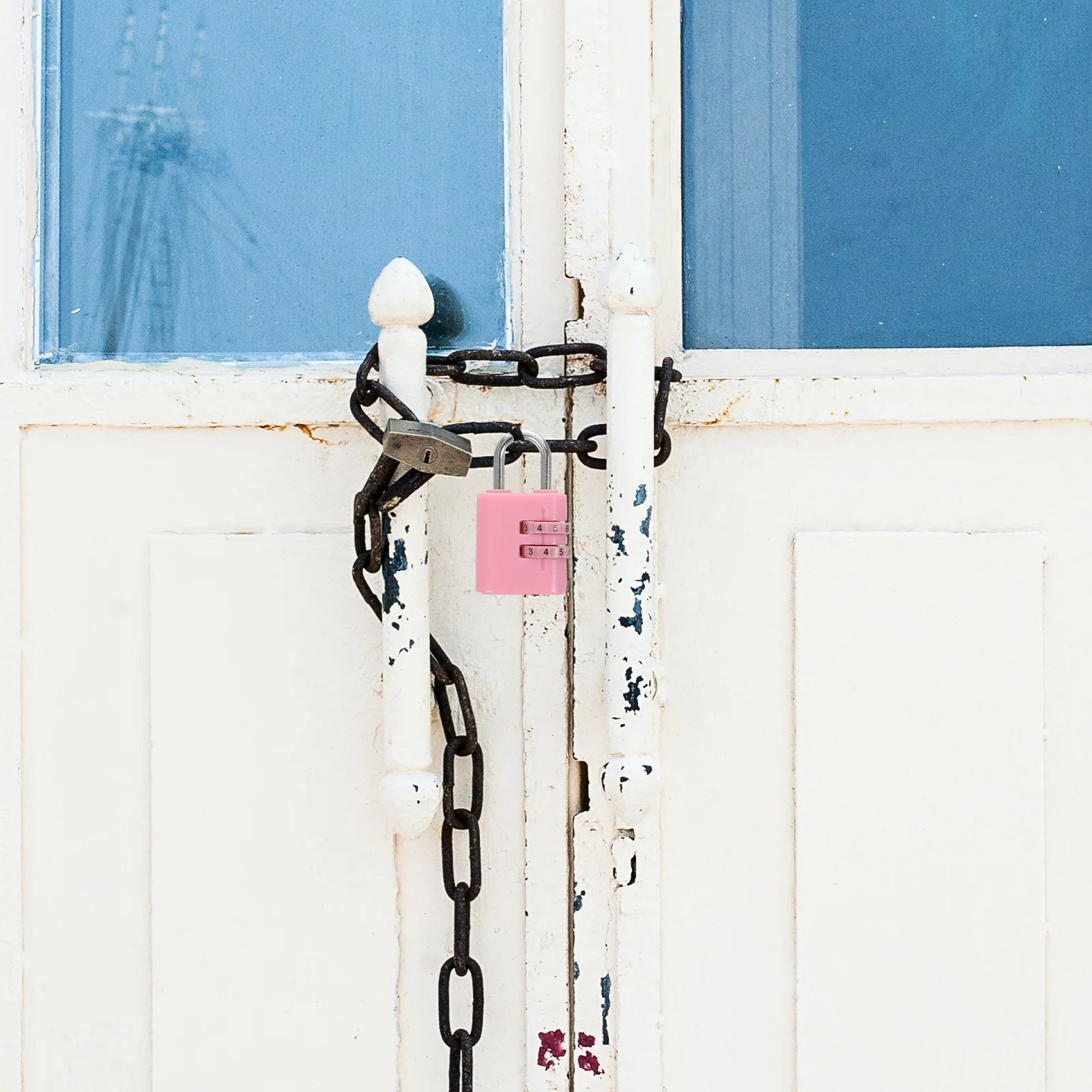 

6Pcs Kids Combination Pad Locks Sturdy Plastic Small Locker Locks Home Supply Daily Use Wear Resistant Convenient Locking