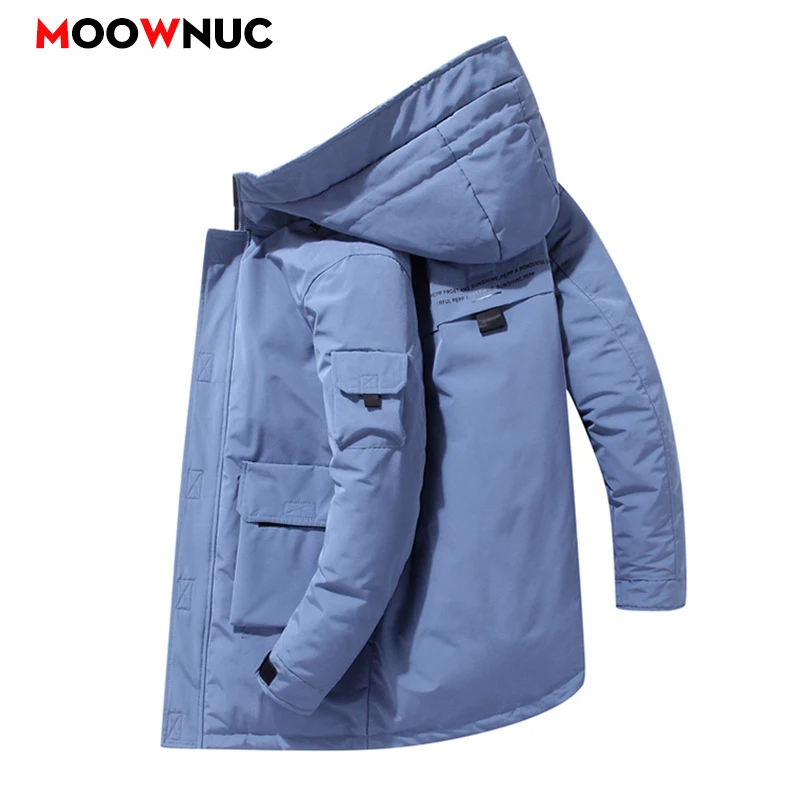 

Men's Fashion Windbreaker Parka Male Jacket Streetwear Coat Overcoat Windproof Casual Autumn Winter Warm Hombre New Outdoors