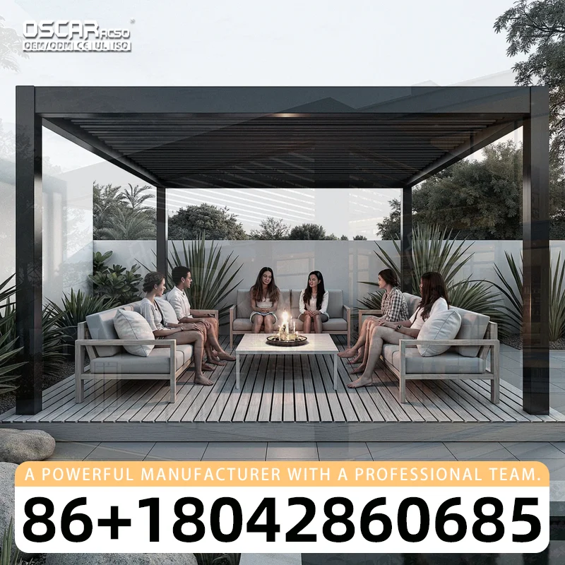 Outdoor Louvre Roof 6x4 Patio Cover Structures Backyard Deck Pergola Ideas Installation pergola