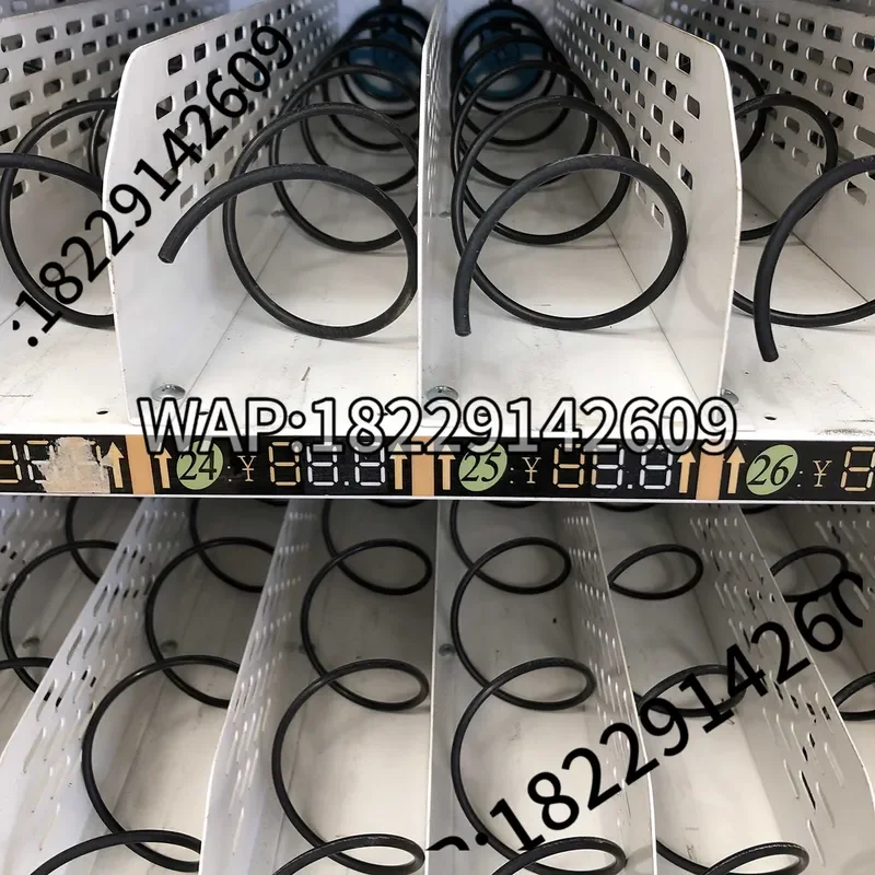 2Pcs Spiral Spring Compression Spring Custom Vending Machine Accessories for 9 Products 4x66x450mm with 46mm Spacing
