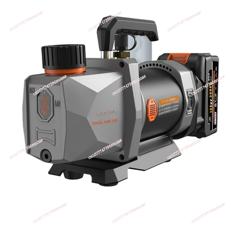 18V Lithium Battery Vacuum Pump 2.5CFM Automotive Refrigeration Maintenance Tools Including Battery Charger