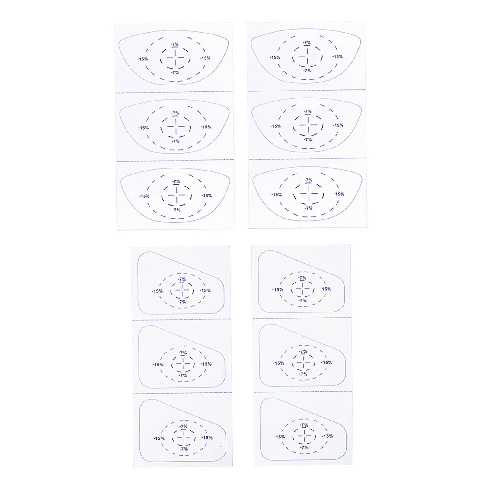 Golf Training Impact Sticker Paper Removable Marking Tape for Improving Swing Accuracy Golf Sport Accessories