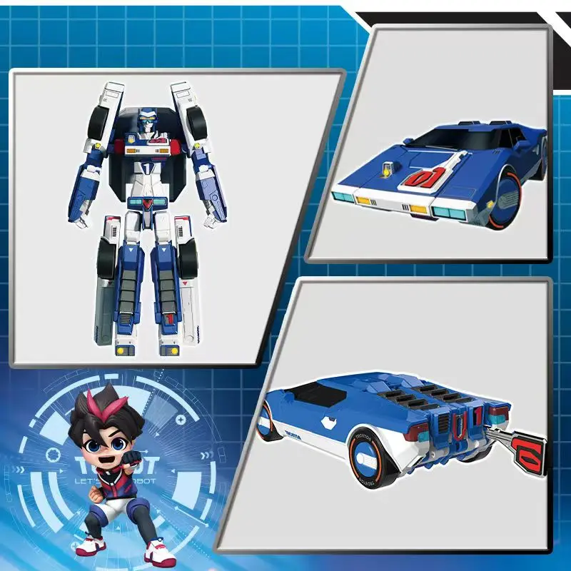 Tobot V GD Wild Chief หุ่นยนต์ STORM JOE รถ Action Figure ABS Transformation เครื่องบินรุ่นของเล่นสําหรับของขวัญเด็ก