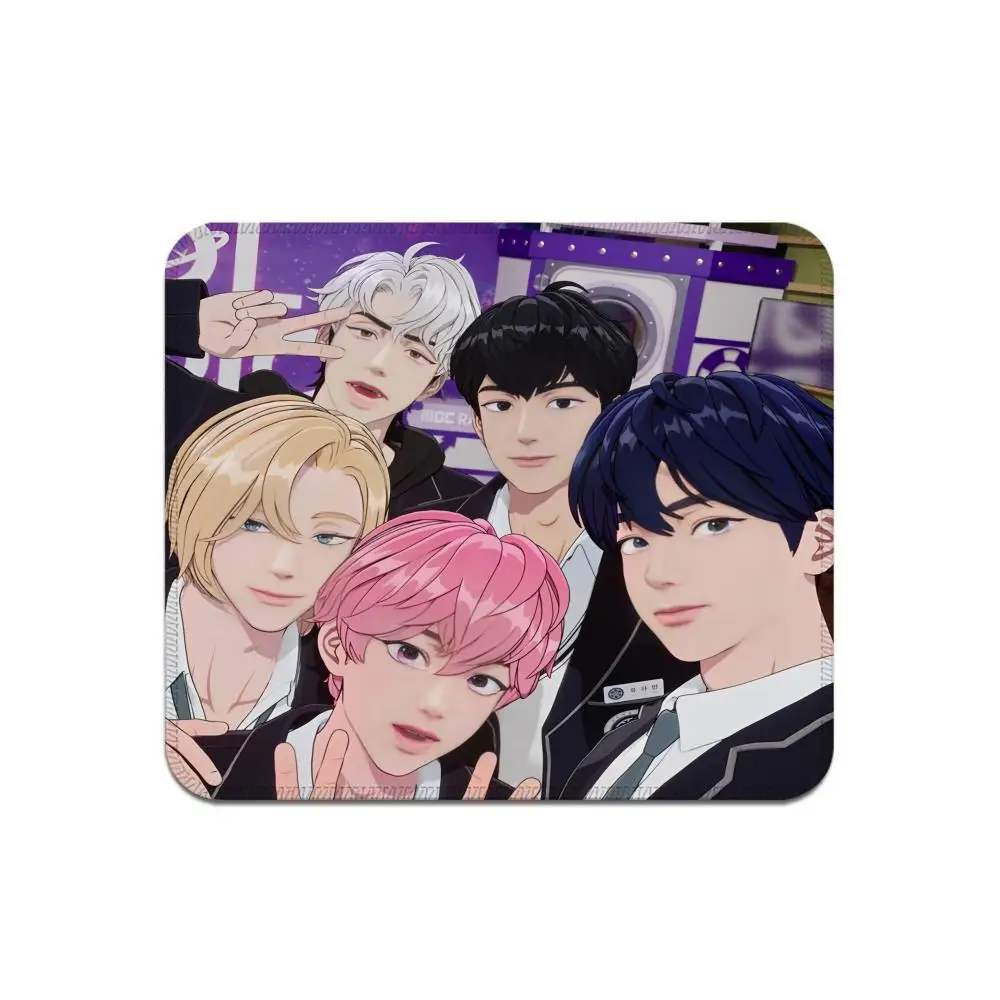 

PLAVE-band Mouse Pad Offices Accessories Gaming Small Mousepad Desk Mat Office Rug Gamer Mats Anime Gadgets Computer Mause