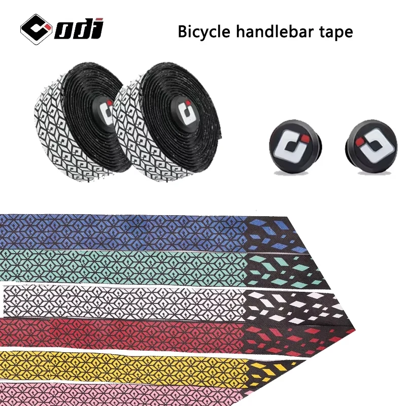 

ODI HT88 road bicycle handlebar strap PU/EVA anti slip shock-absorbing material gradient color bicycle handlebar strap