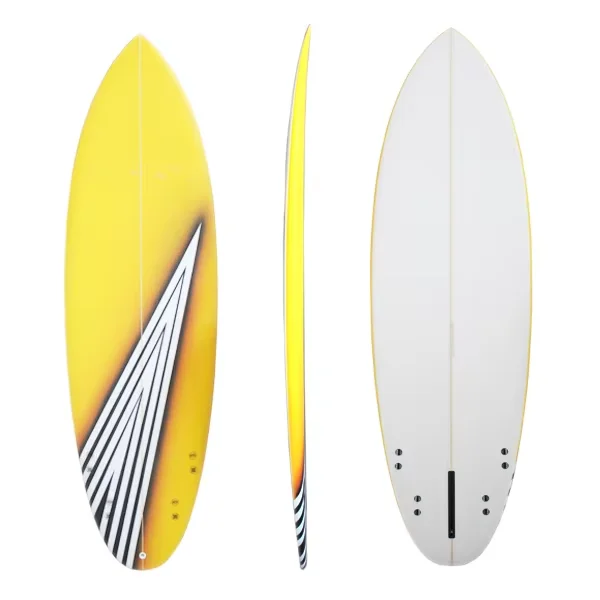 Customized Tail Shortboards PU Core Board for Surfing Boards