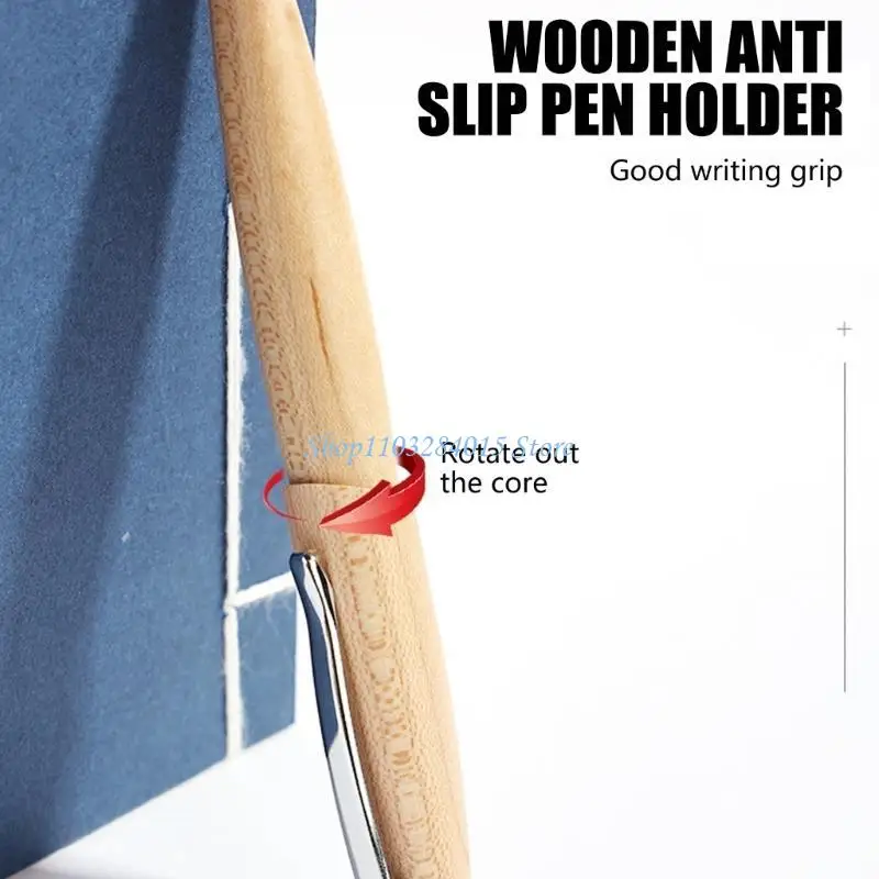 

R6FF Ballpoint Pen with Metal Pen Clip 0.7mm Point Smooth Writing Business Singing Pen Office Writing Tool