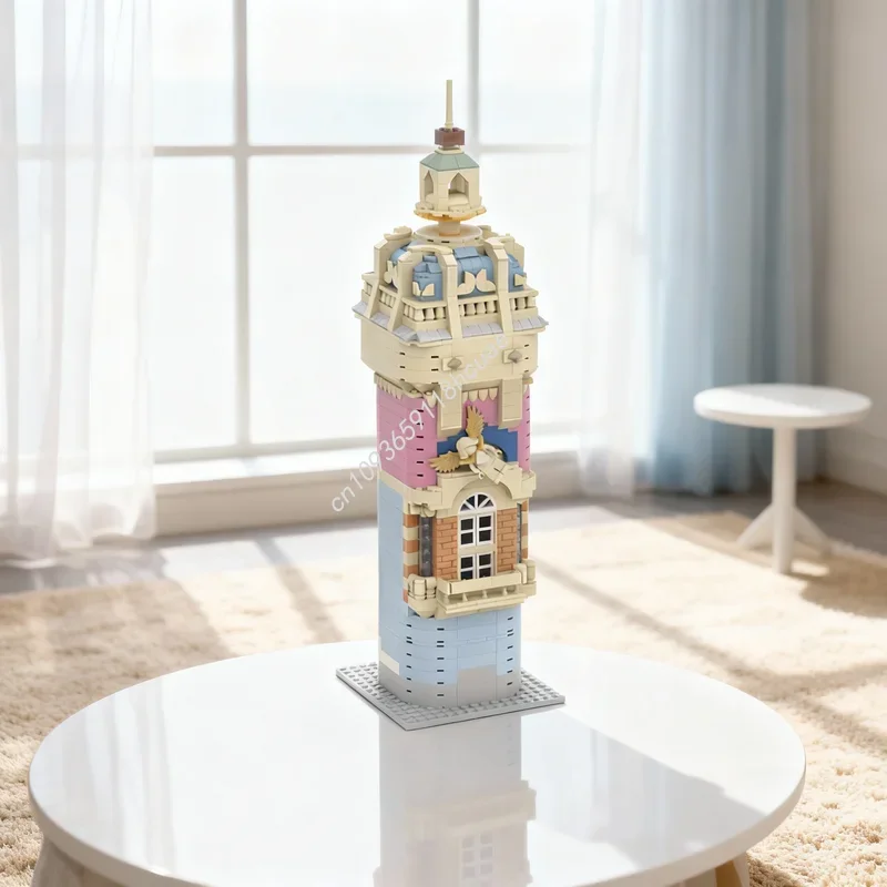 

910pcs MOC Tour LU Nantes France Architecture Model Building Toy Blocks Assemble DIY Idea Festival Gifts Education Creative