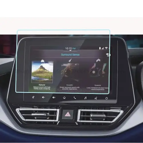 Imagen 2 del producto Película protectora de pantalla de vidrio templado para SUZUKI Baleno 2022, 9 pulgadas, radio de coche, navegación GPS, accesorios interiores antiarañazos