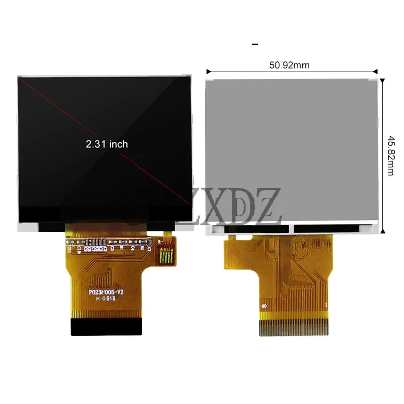 100% Original 2.31 Inch Horizontal Screen TFT Color LCD Display with 8080 MCU and ILI9342C Driver