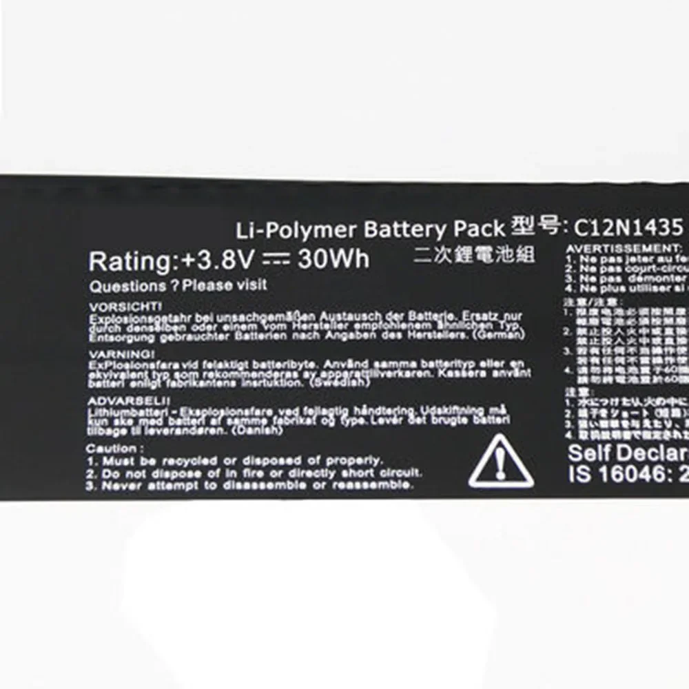 C12N1435 3.8V 30Wh Original Laptop Battery for Asus Transformer Book T100HA 10.1-Inch 2 in 1