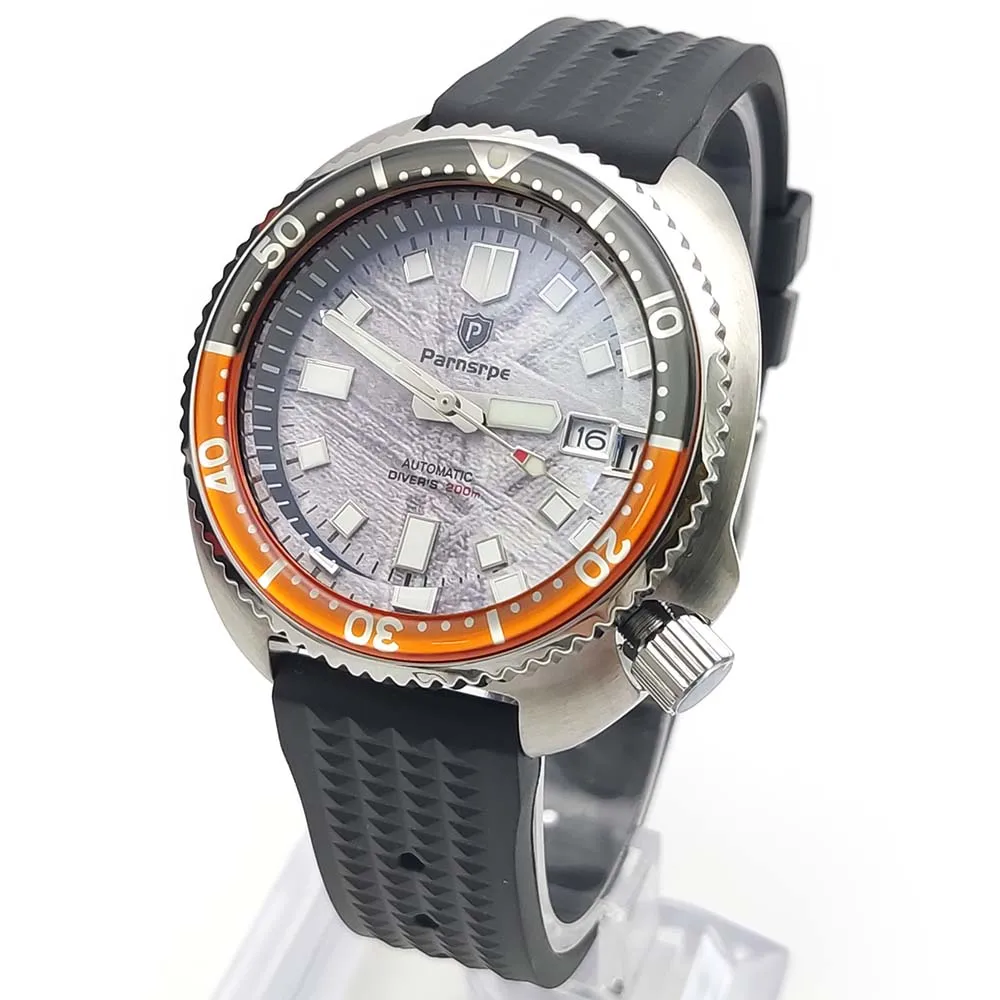 Parnsrpe New Men's Automatic Mechanical Watch, High Quality Sapphire Glass, Casual Business Fashion Watch