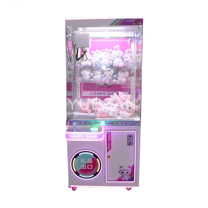 Mini Doll Machine Arcade Claw Crane Game Machine Coin-operated Plush Toys Boutique Small Gifts Vending Machine