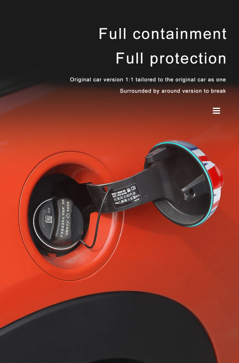 Auto Kraftstoff Tank Abdeckung Dekoration Aufkleber Für BMW MINI Cooper S JCW F56 F55 F57 2,0 T Auto-Styling außen Zubehör – Detail 8