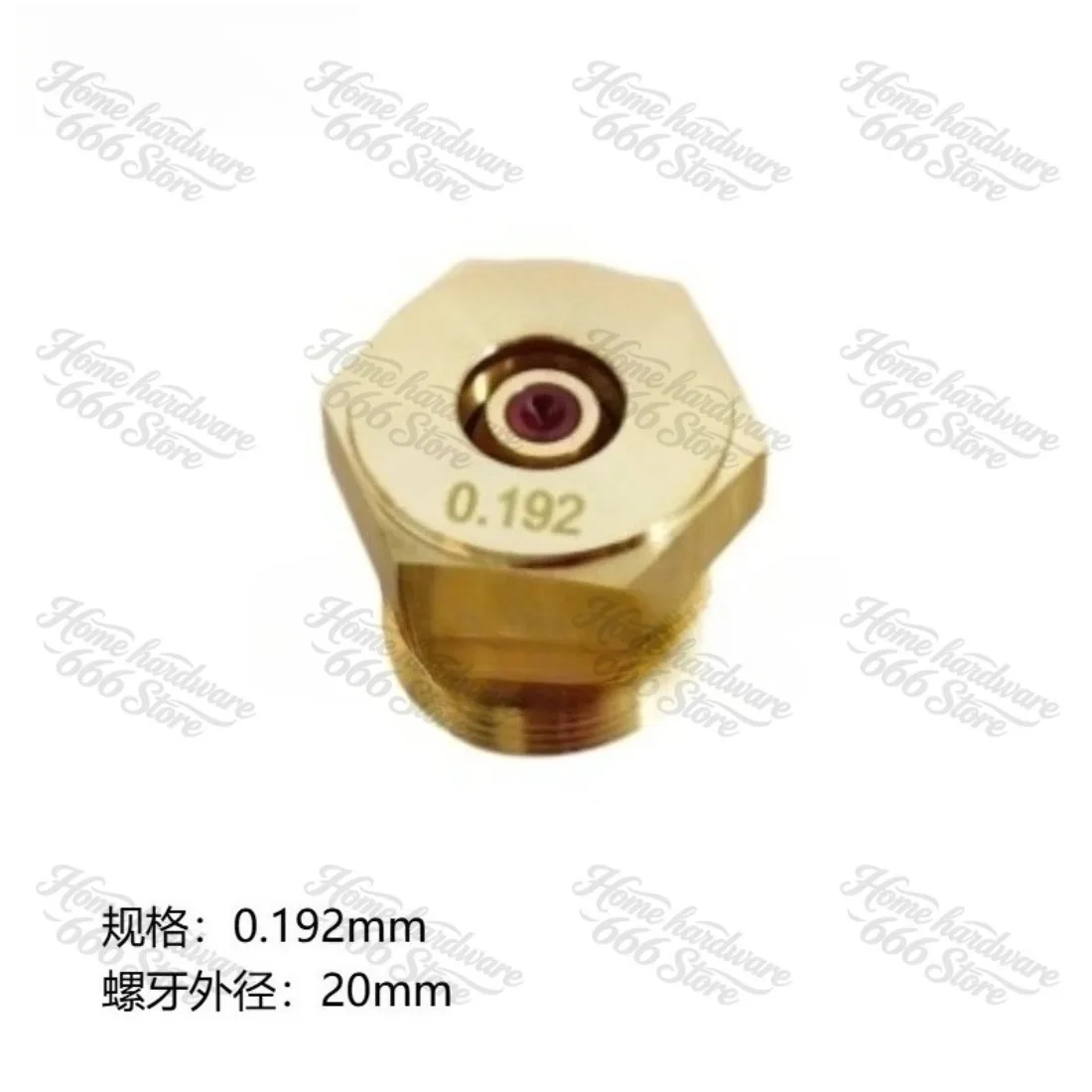 1PC  Wire Guide Nozzle, 0.192/0.195/0.215mm for Ruijun Medium Speed CNC EDM Wire Cutting Machine Parts