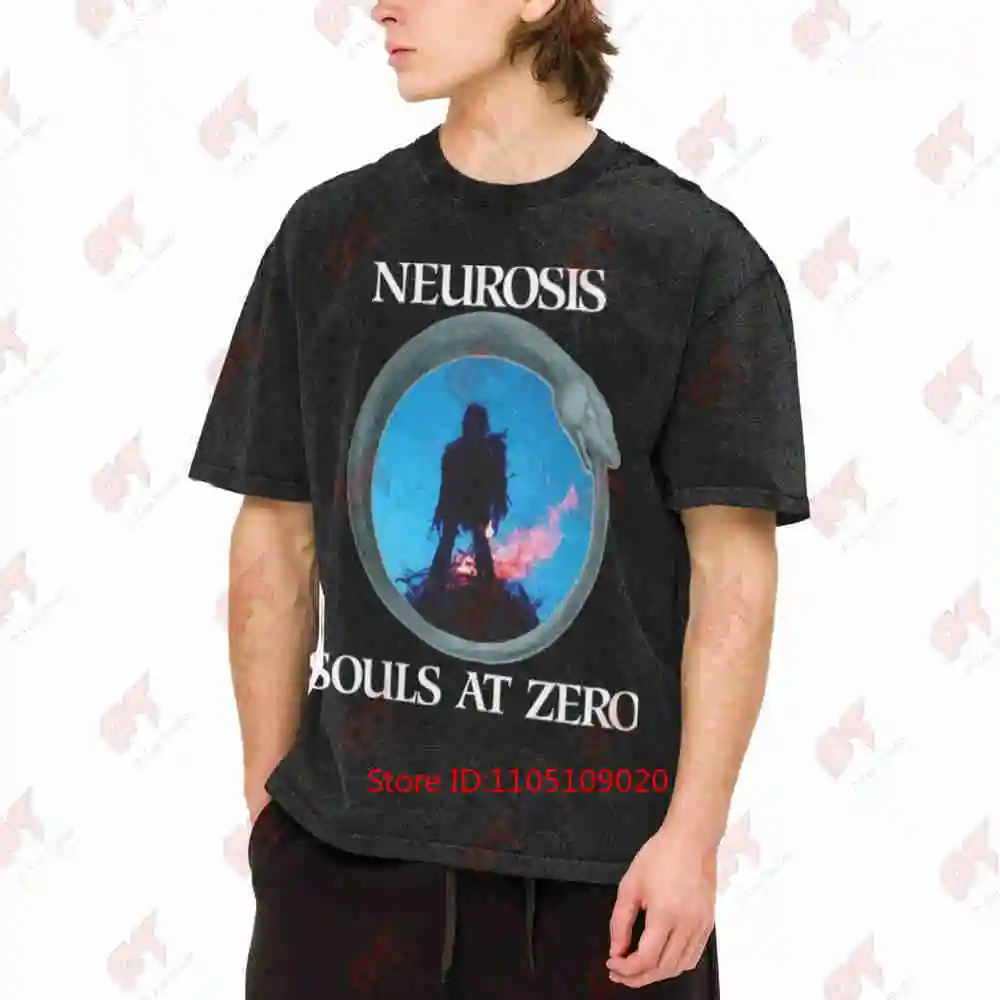 Neurosis Zero Vintage Washed Tee Pure Cotton T-Shirt