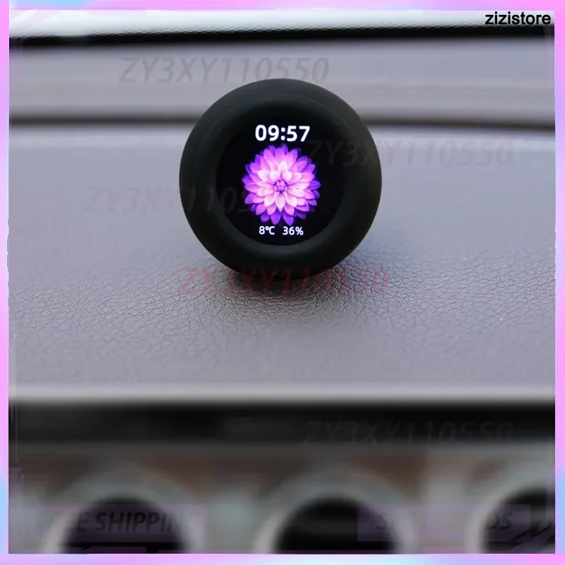 Smart Car Expression Robot Toy With Photo Album Mochi Potato Substitute Clock Feature Ideal Graduation Gift Electronic Ai Toy