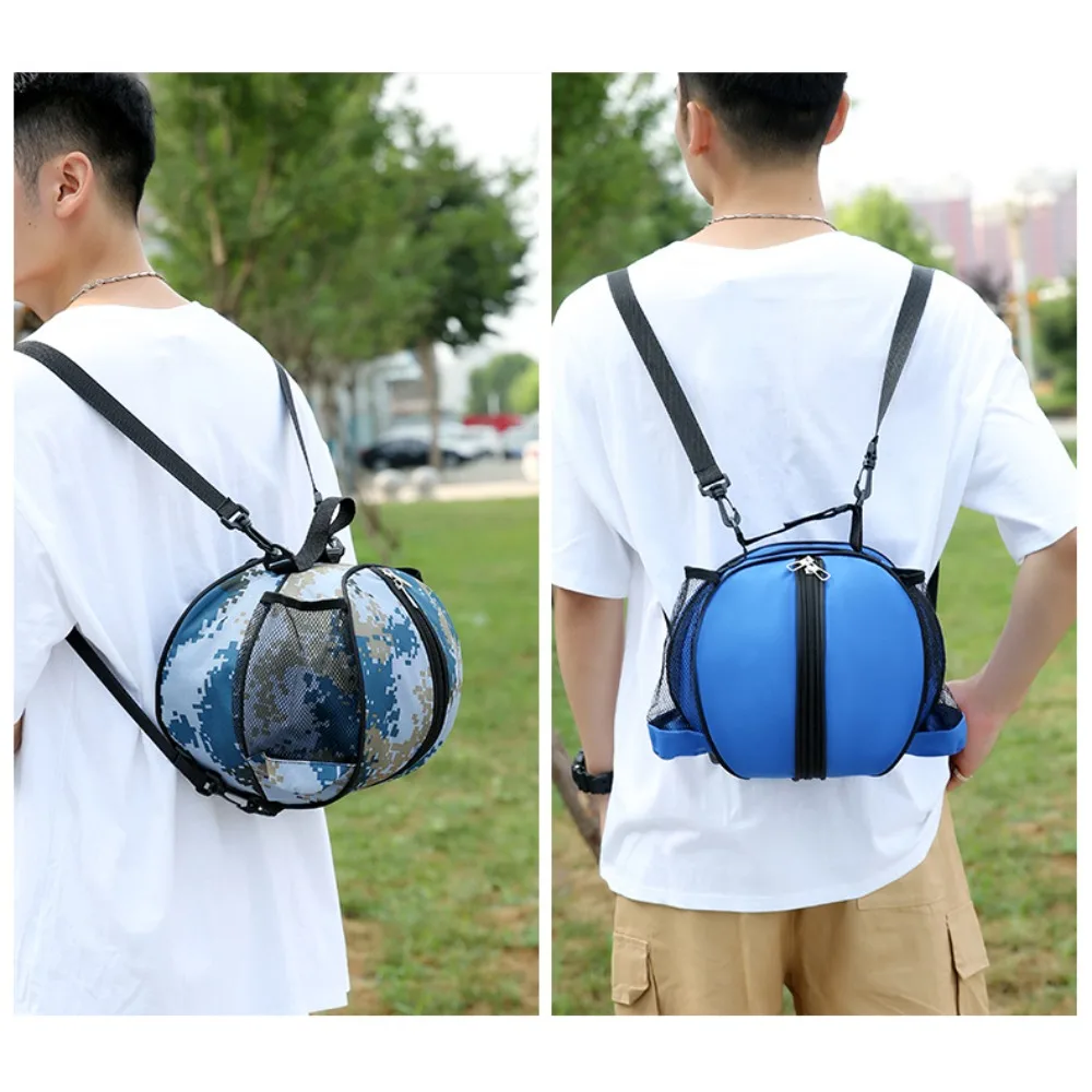 Large Capacity Backpack Basketball Bag Not Easy To Loose Elastic Handles Gym Sports Bag Stable Removable Shoulder Strap