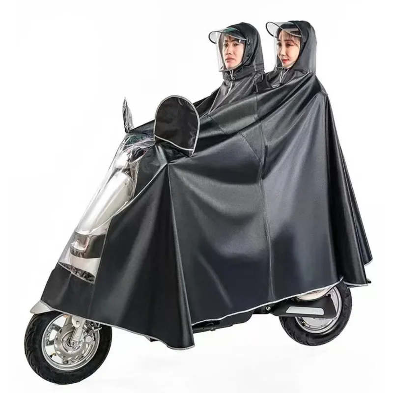 Morandi electric poncho and motorcycle rainstorm adult Oxford cloth extension raincoat