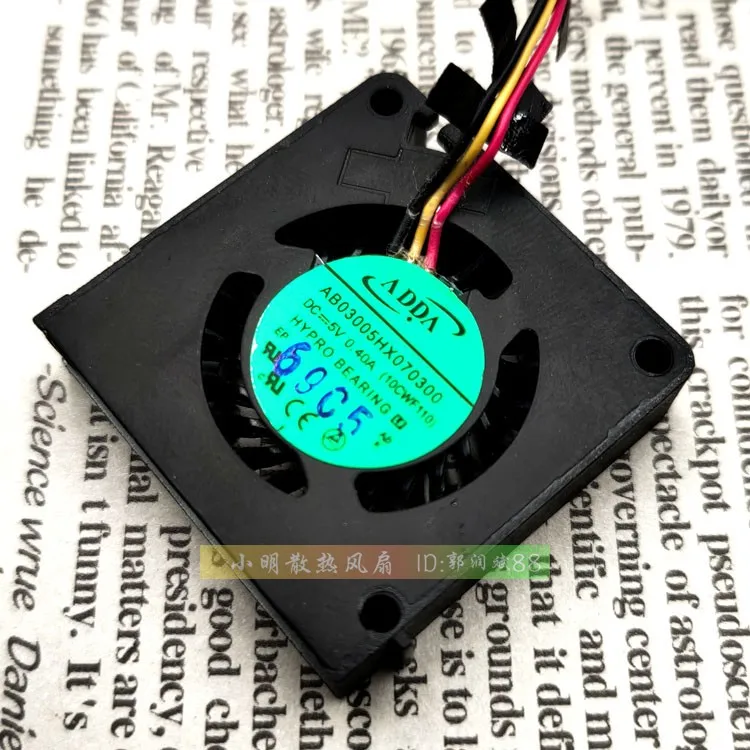 

AB03005HX070300 5V 0.40A 3007 3CM GRAPHICS CARD COOLING FAN