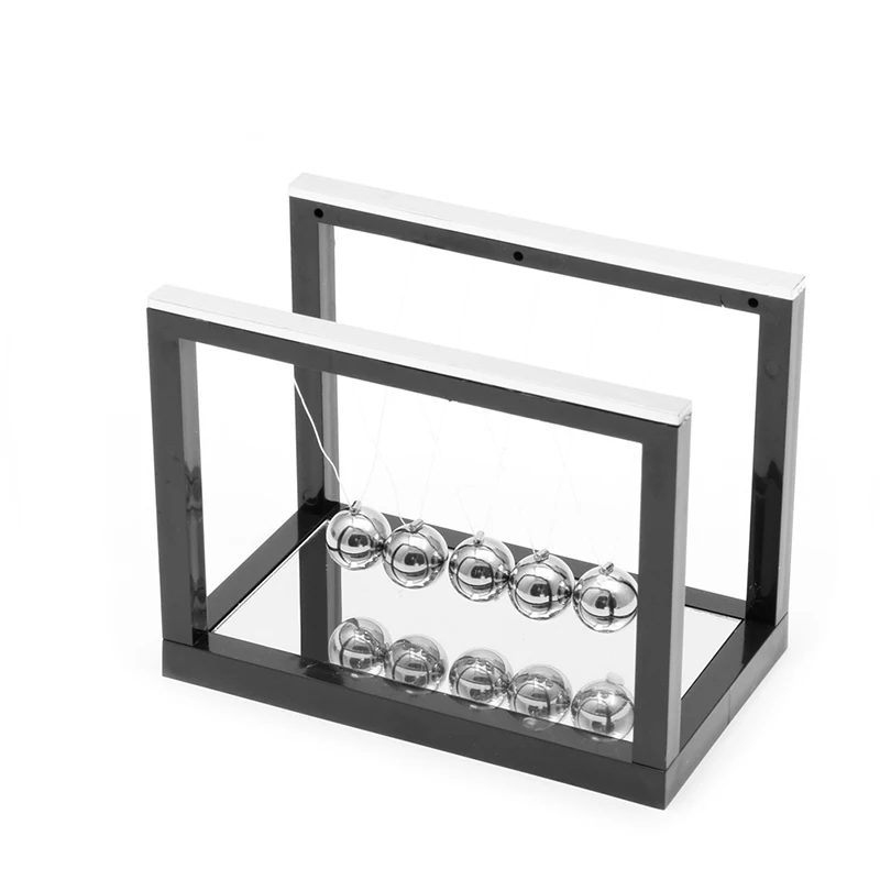 Newtons Cradle Steel Balance Ball Fun Decoration Physics Science Toy Gift S New