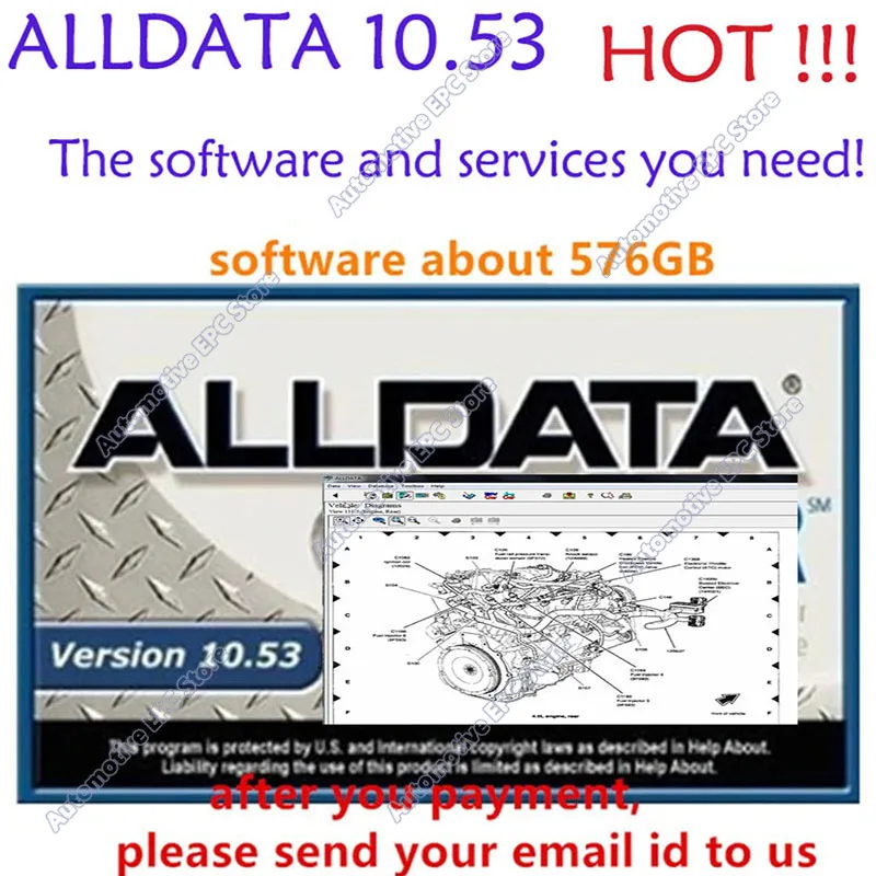 Picture 5: Vivid 2018 Maintenance Tools workshop data + Alldata 10.53 obd2 scanner provides alldata technical support with wiring diagrams