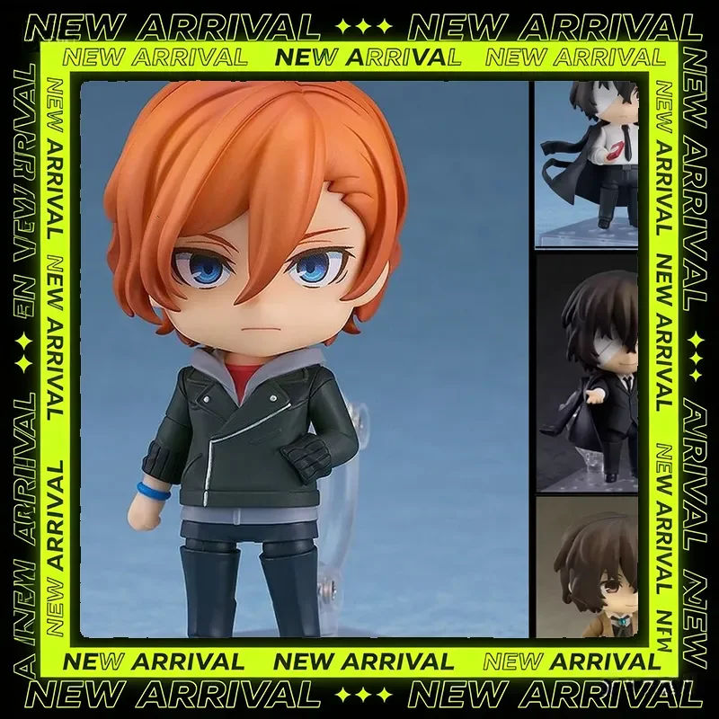 Nendoroid Bungo Stray Dogs Anime Figure Dazai Osamu Chuuya Nakahara Movable Model Collectible Desk Ornament Gift For Anime Fans