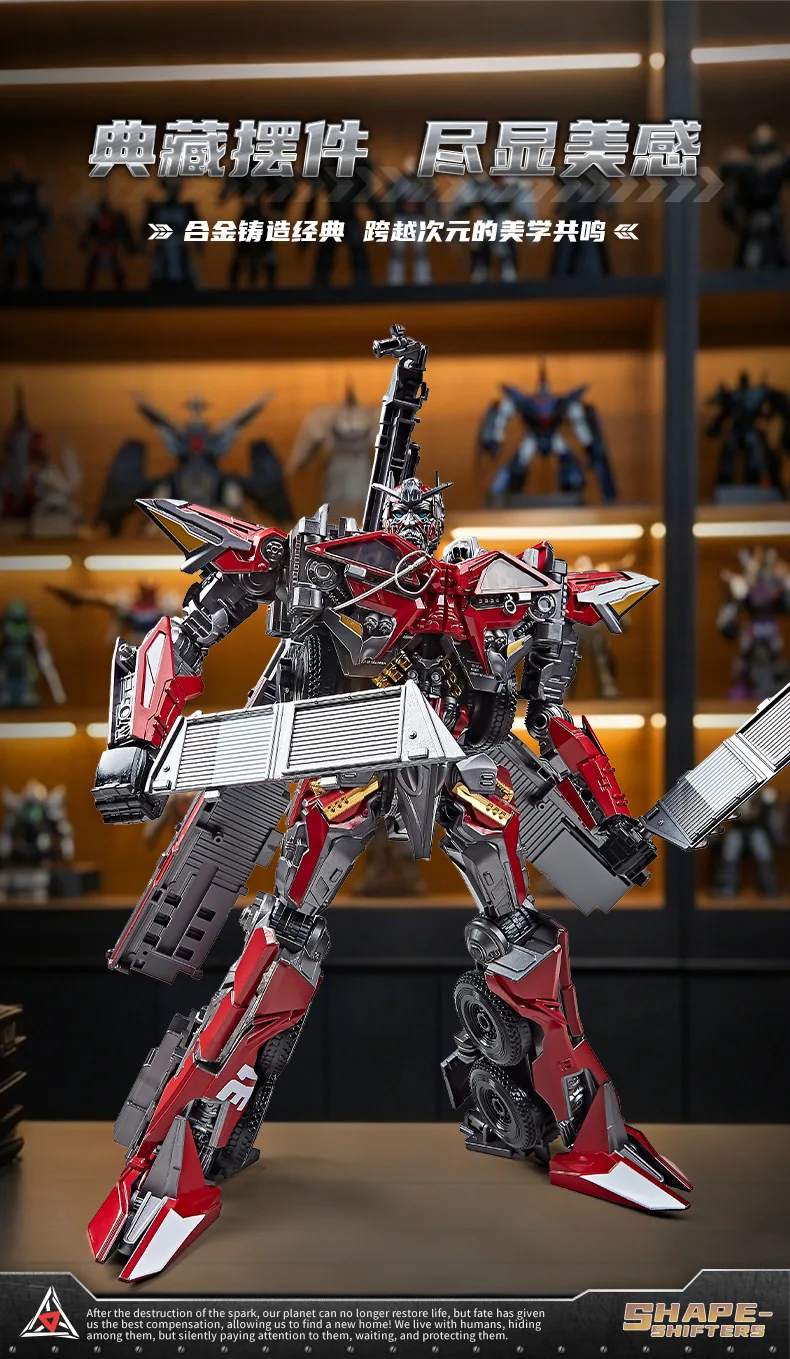 YOUHU H38A Robot transformateur jouet camion de pompier figurine Blaze Hero véhicule modèle à collectionner jouet cadeau pour enfants adultes