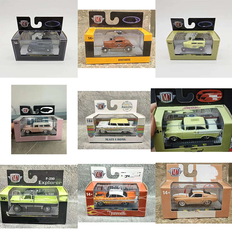 

M2 Automotive World 1:64 Simulation Truck Alloy Die Cast Car Module Collection of Ornaments Brand New Limited Release