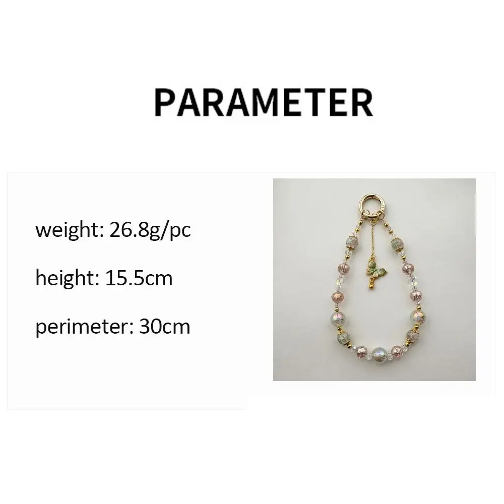 جديد ملون كريستال قلادة مكافحة خسر كوب ماء شماعات المفاتيح سماعة دمعة حبة سلسلة الكاميرا #6