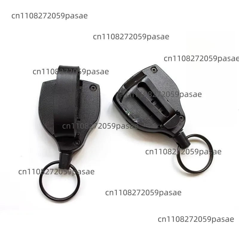 Retractable Key Chain with Anti-Loss Pull Cord Extends Up To 120CM