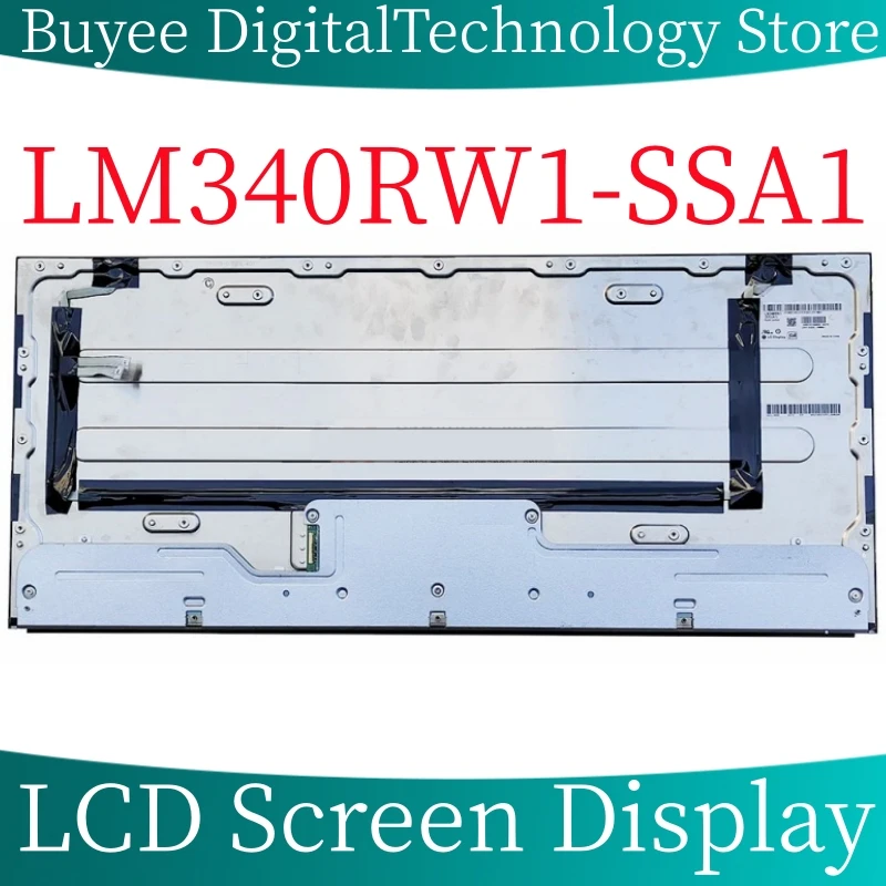 

New LCD Screen Panel LM340RW1-SSA1 LM340RW1 SSA1 34 Inch Laptop LM340RW1 (SS)(A1) Display Replacement