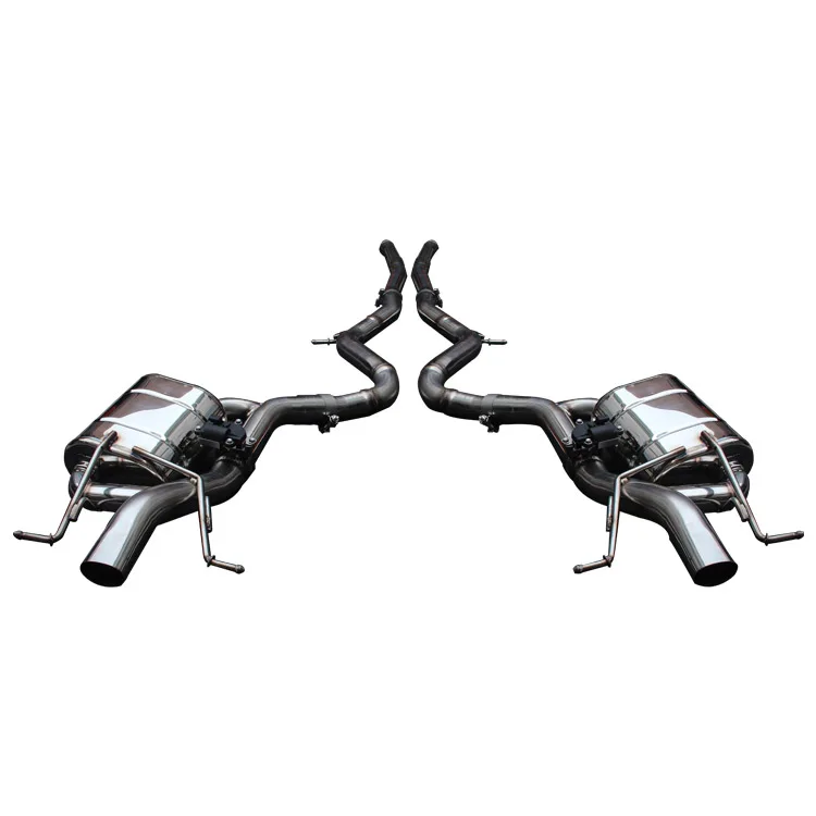 Professional Auto Parts for S450 Stainless Steel Catback Active Sound Exhaust Catalytic Converter Engine