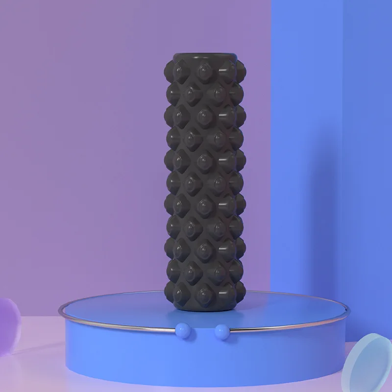 33cm Yoga Column Foam Solid Axis Relax Massage Roller Back Muscle Massage Foam Roller Fitness Slimming Yoga Equipment Pilates