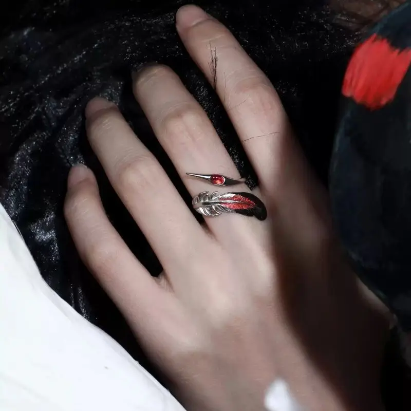 Liefde en Deepspace Sylus Creatieve Anime Randapparatuur Verenringen Vakantiegeschenken Persoonlijkheid Cartoon Niche Design Premium ringen