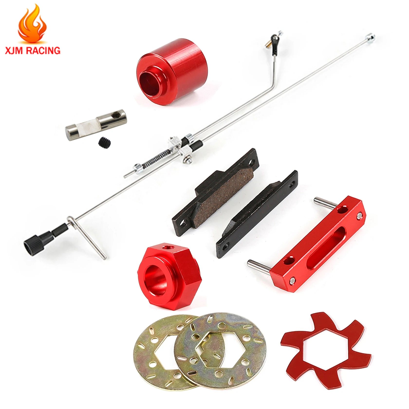 Brake Lever or Cam or Fixed Disc Spacer Holder Plate Disc Brake Hub for 1/5 HPI Rofun Rovan KM Baja 5B 5T 5SC Rc Car Parts