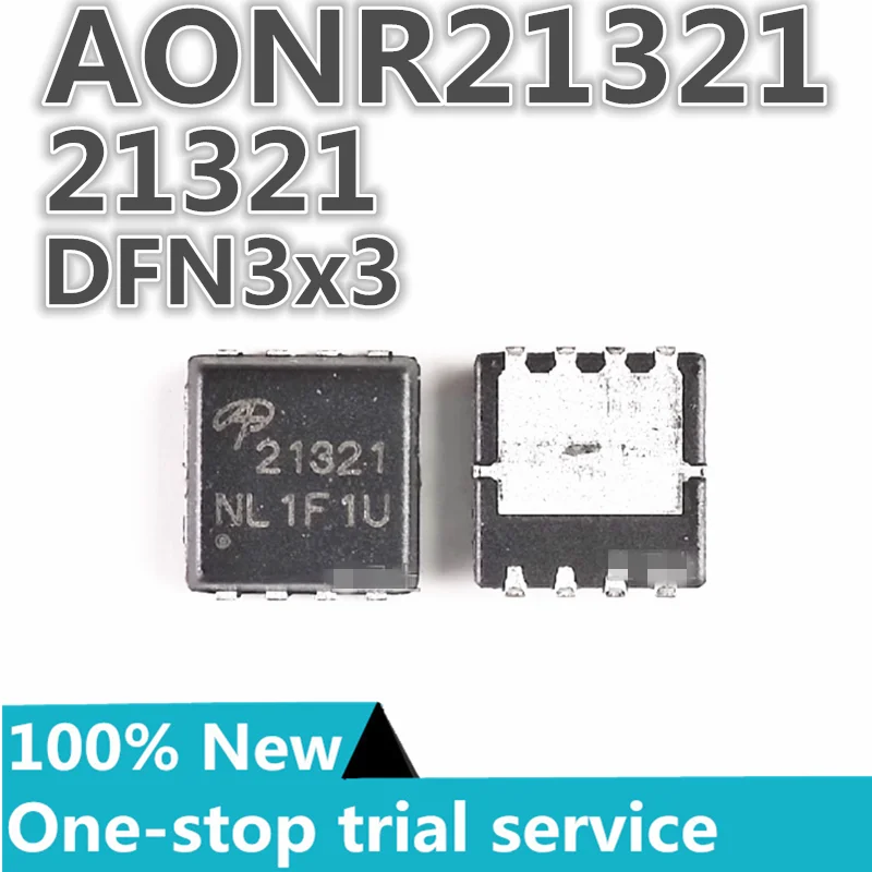 5-100pcs %New AONR32320C AONR32340C AONR21321 DFN3x3 silkscreen 32320C 32340C 21321 Field effect tube (MOSFET) chip