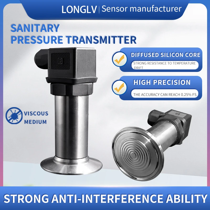 

Longlv PTL508 high-precision clamp type pressure sensor