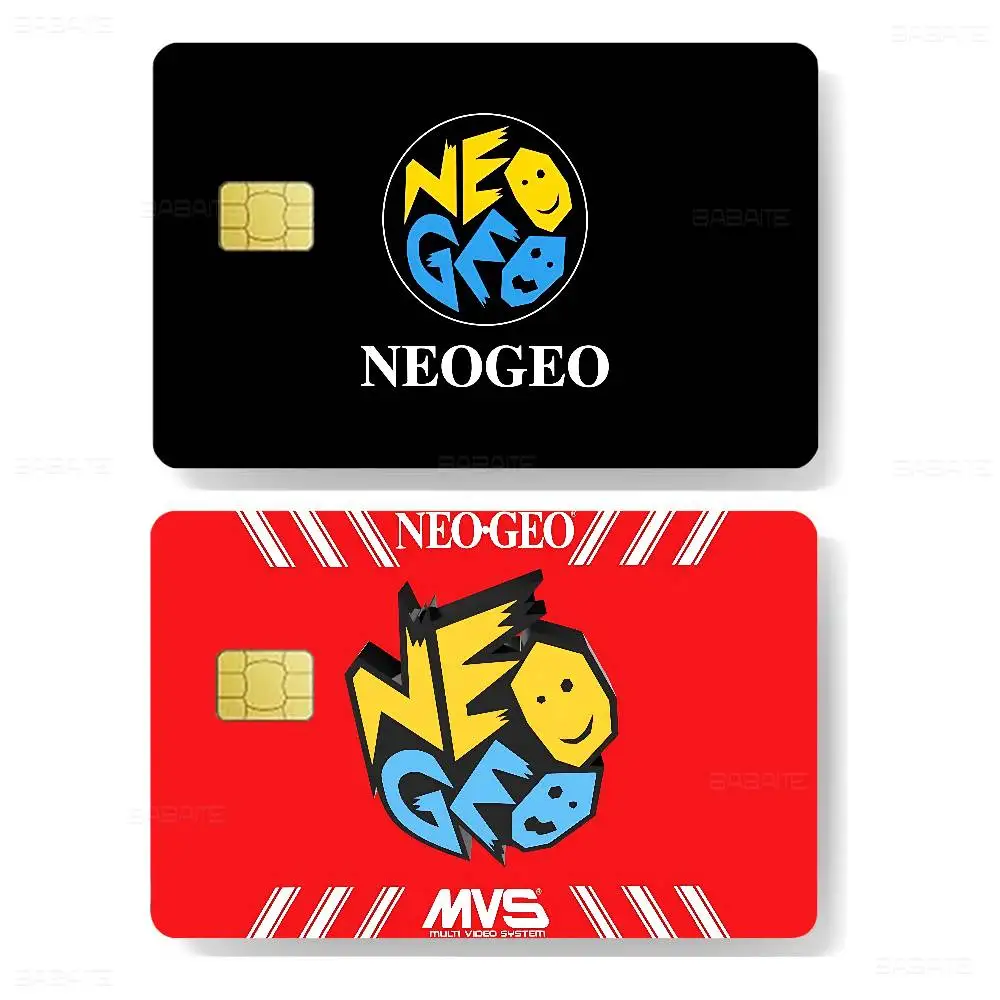 S-SNK N-Neogeo Neo Geo مختلف أنيمي بطاقات الائتمان البنك حافلة تمرير ملصقات كول الديكور ملصقات مقاومة للماء جمع
