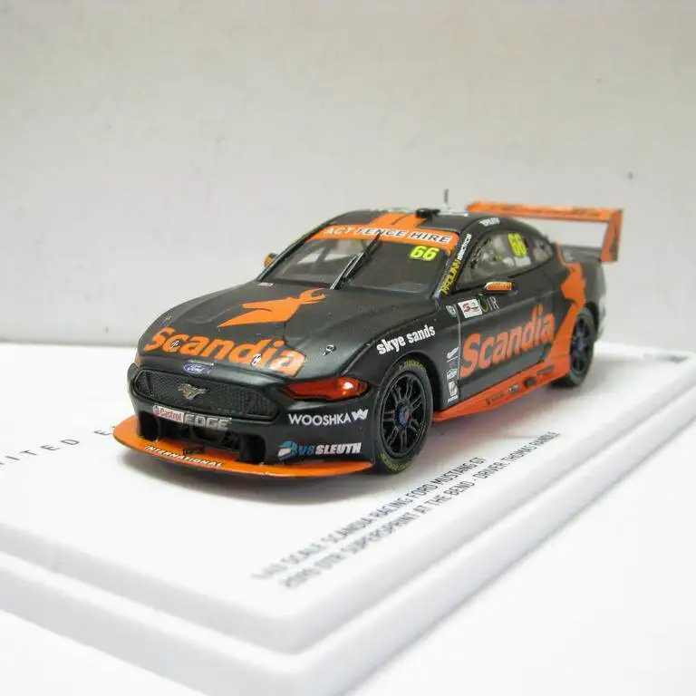 

Коллекционная модель Ford Mustang GT Racing в масштабе 1:43 # Модель автомобиля из сплава 66 2019 года
