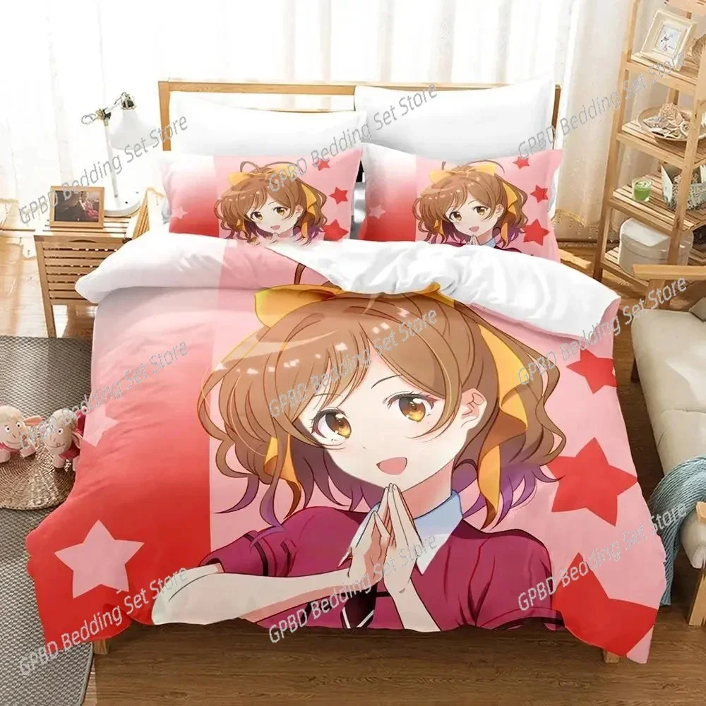3D Print Anime SELECTION PROJECT Bedding Set Duvet Cover Bed Set Quilt Cover Pillowcase Comforter king Queen Size Boys Adult