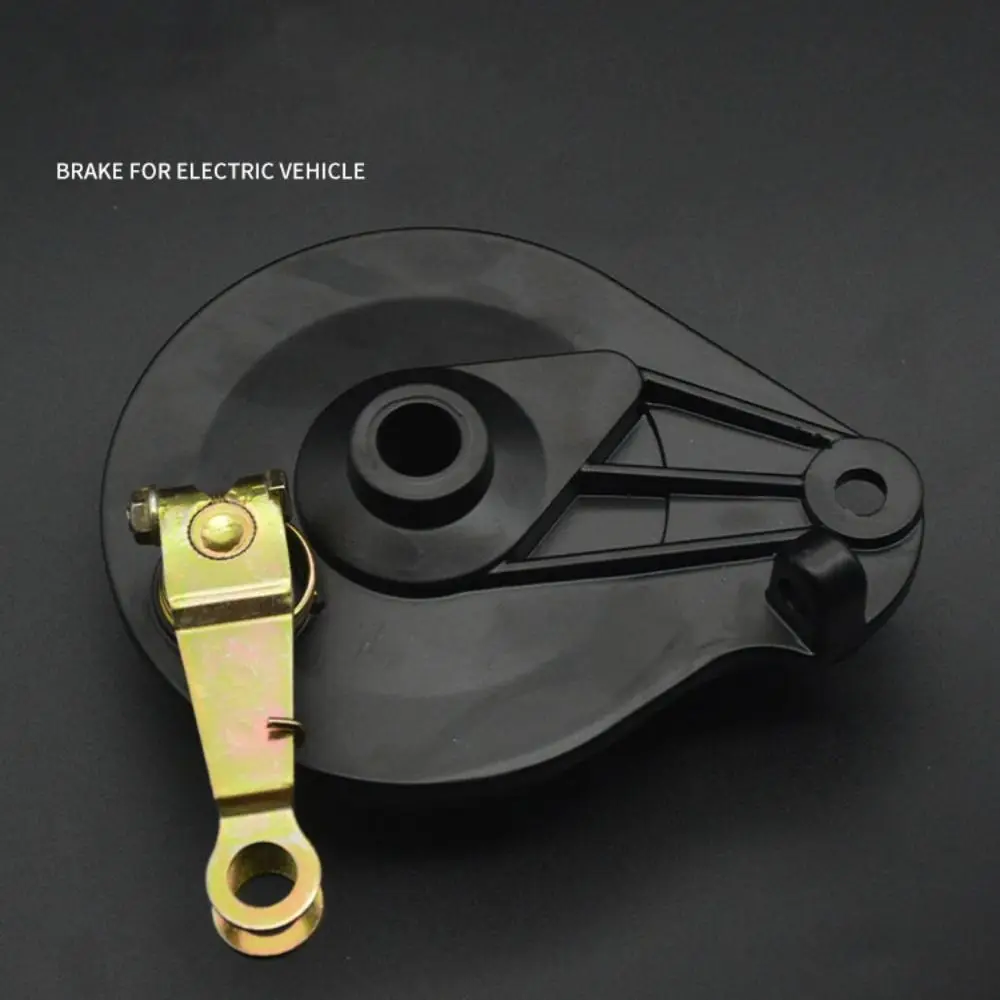 New Black 110Rear Drum Cover 167*131mm Electric Motorcycle Brake Aluminum Drum Cover Electric Scooter Accessories