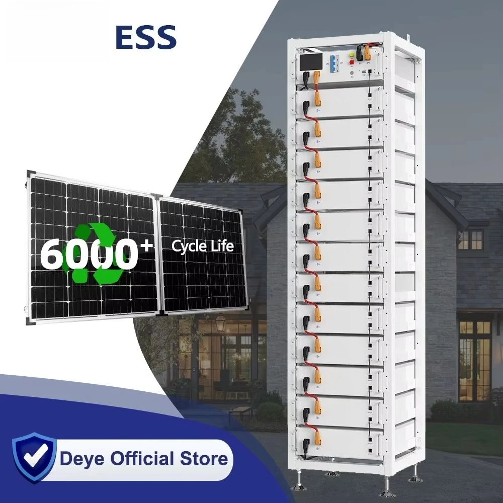 

Deye Italy CEI 0-21 BOS-G Grade a Cells 100Ah Высоковольтные литиевые аккумуляторы Deye Bos-G 5,12 кВтч Lifepo4 для солнечных батарей