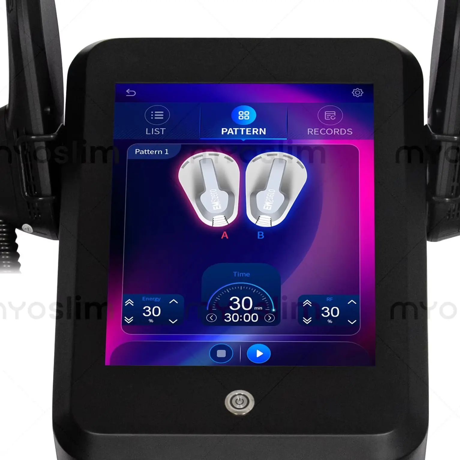 Hi-emt RF Weight Reduction Compact ElectromagnetiMyoslim Body Contouring Muscle Toning Fat Elimination 9500W Electric Apparatus