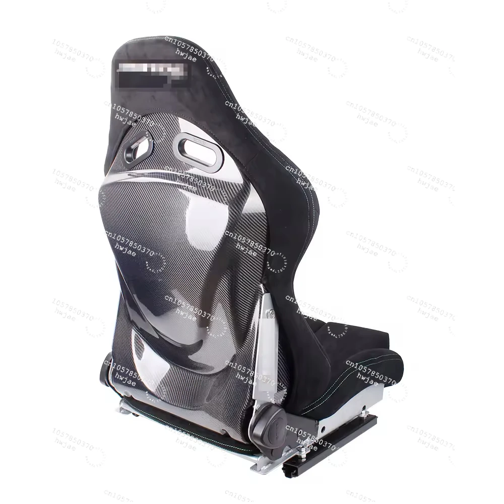 Custom Design Adjustable Universal Black Carbon Fiber Sports Racing Barrel Seat
