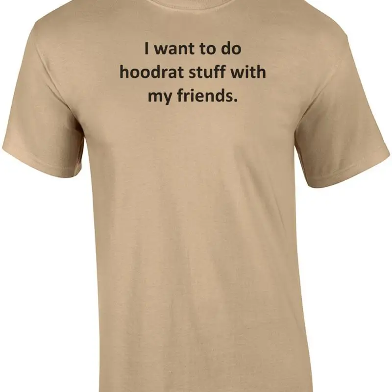 

I want to do hoodrat stuff with my friends Funny InterneT T Shirt
