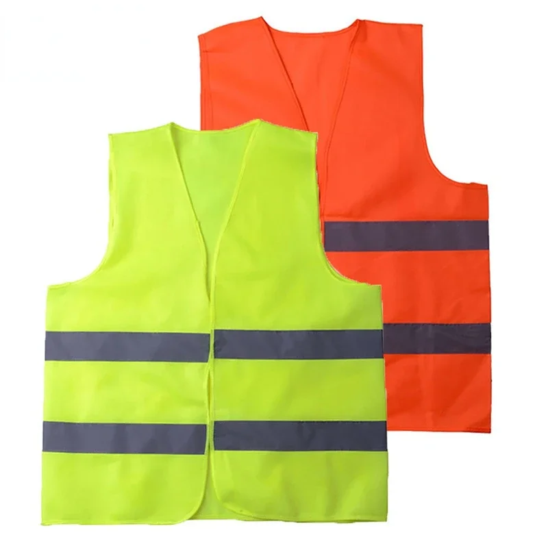 Reflective Vest for Night Biking Workers Safety Warning Reflective Clothing Night Running Cycling Working Clothes Fluorescent