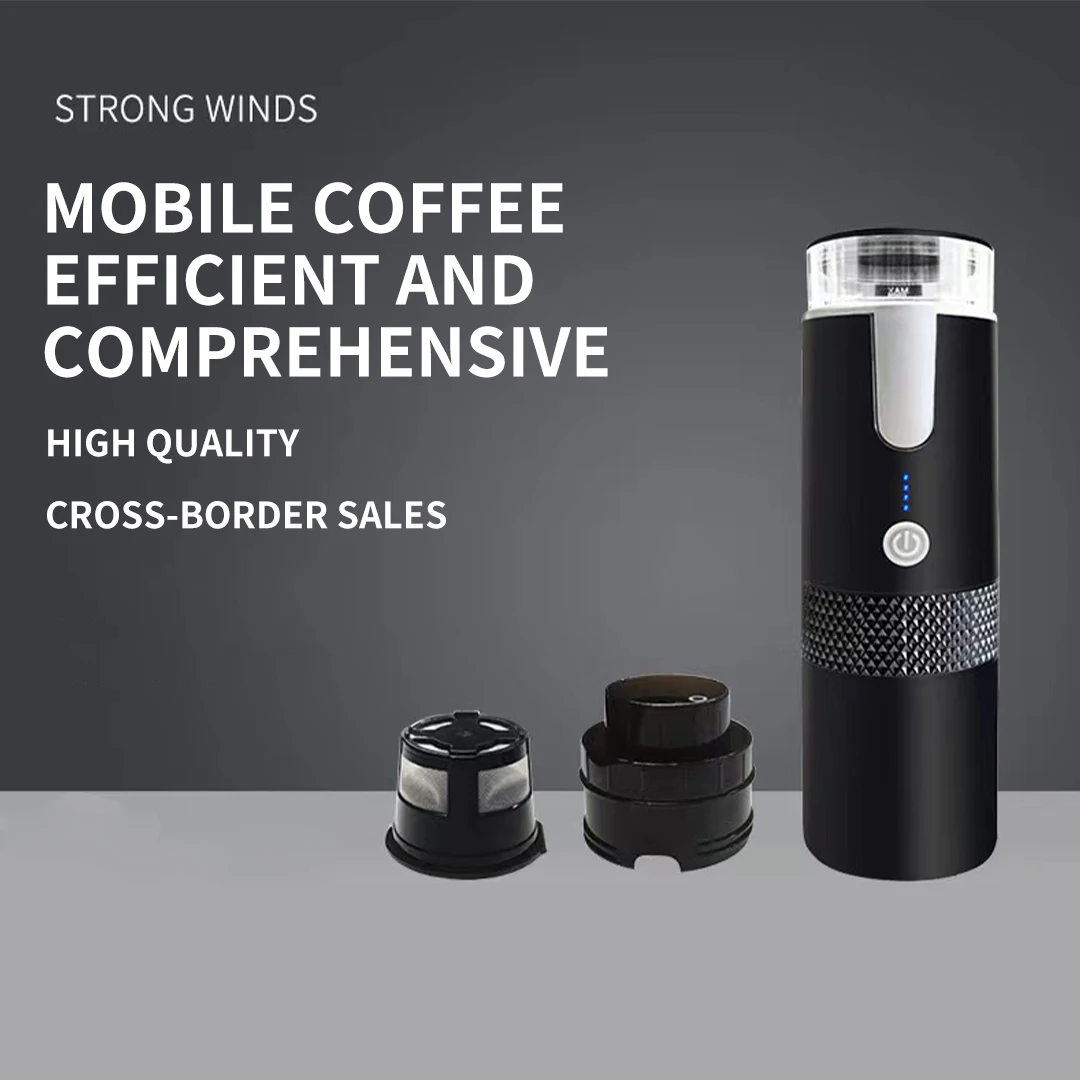 Wireless Portable Coffee Machine Multifunctional Small Electric Espresso Machine Suitable For Car Outdoor Camping Backpackers