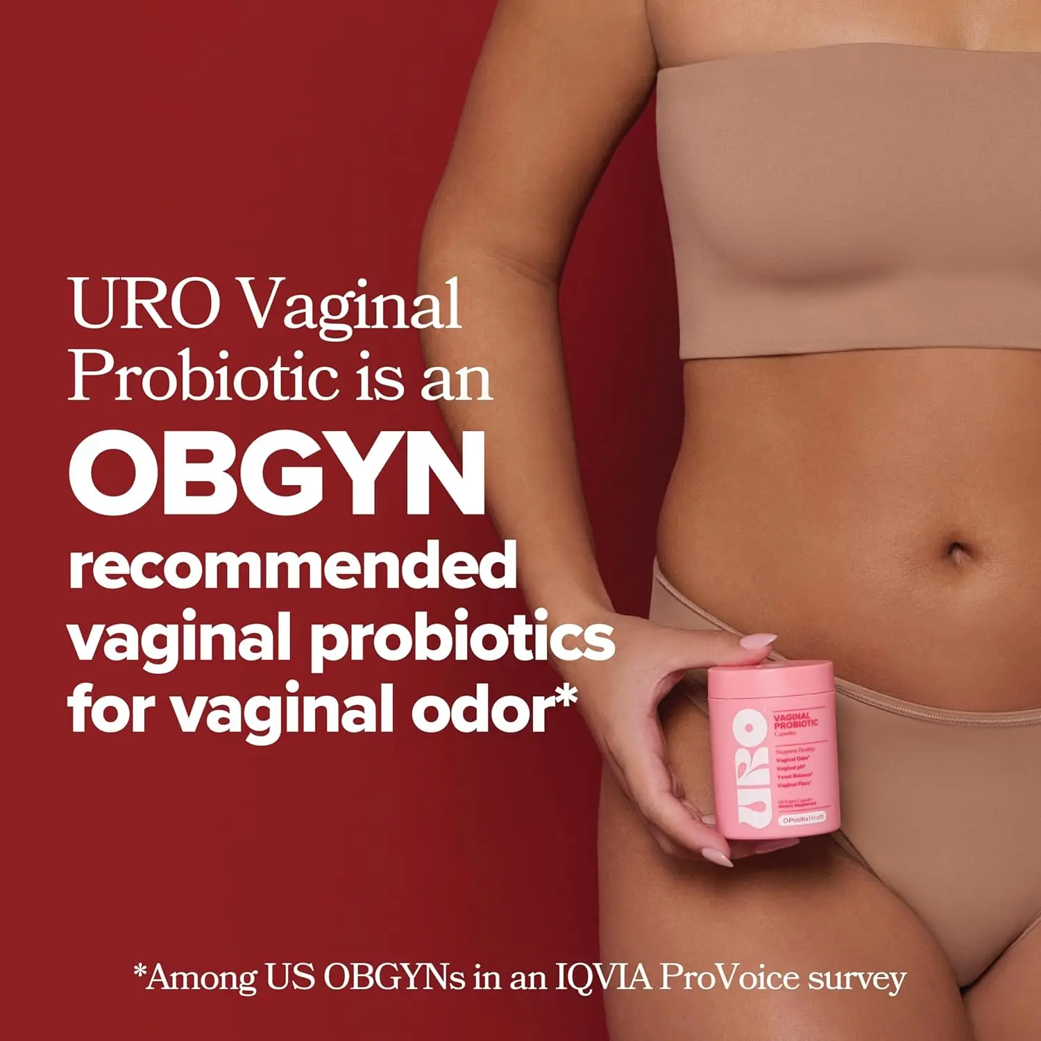 URO Women\'s Vaginal Prebiotic JP Naure and Lactobacillus Probiotic Blend to Promote Vaginal Odor and Healthy Vaginal Flora