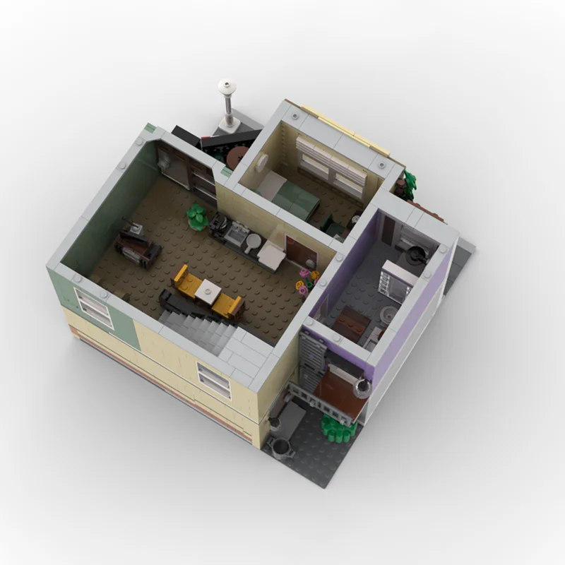 2900 قطعة MOC وحدات مركزية بيرك وحدات نموذج اللبنات العمارة اللعب فكرة هدايا عيد الميلاد التعليم عيد ميلاد الاطفال